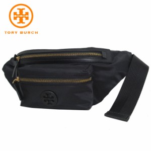 トリーバーチ バッグ ウエストポーチ TORY BURCH ナイロン ベルトバッグ ボディバッグ 82508 0521 001 (ブラック) アウトレット レディー