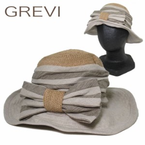 グレヴィ アパレル 帽子 GREVI ハット リボン GV9B213012 レディース 