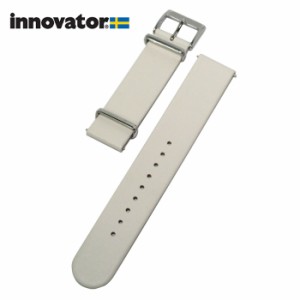イノベーター 時計 腕時計 innovator レザー 交換 替えベルト 専用ベルト バンド 単品 約1.8cm IN-belt-CR(オフホワイト系) レディース 