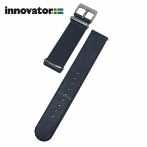 イノベーター 時計 腕時計 innovator レザー 交換 替えベルト 専用ベルト バンド 単品 約1.8cm IN-belt-NV(ネイビー系) レディース 【メ