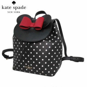 ケイトスペード リュック ショルダーバッグ K4642 001 レザー ディズニー コラボ ミニーマウス バックパックdisney kate spade アウトレ