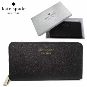 ●ギフトBOX付!!● ケイトスペード 財布 長財布 kate spade ティンセル ボックスド グリッター ラージ ラウンドファスナー ウォレット K9