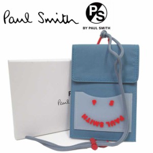  ピー エス ポール・スミス バッグ ショルダーバッグ PS Paul Smith Happy ハッピー フェイス ウォレットネック ネックポーチ M2A 6822 H