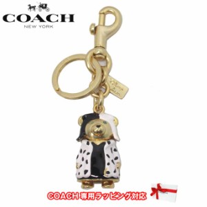 コーチ キーホルダー キーリング COACH ディズニー×コーチ ヴィランズ モチーフ 「クルエラ ベア」 バッグチャーム CC343 IML38(アンテ