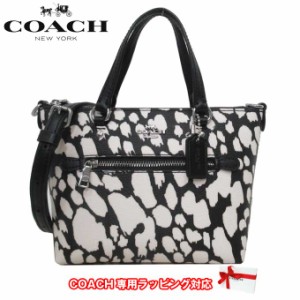 コーチ バッグ ショルダーバッグ COACH PVC スポッティド アニマル 2WAY ミニ ギャラリー クロスボディ 斜め掛け CC902 SVMGS(ブラック×