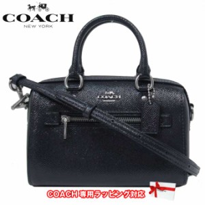 コーチ バッグ ショルダーバッグ COACH パテントレザー ミニ ローワン クロスボディ サッチェル 2WAY ミニバッグ 斜め掛け CE631 SVBHP(