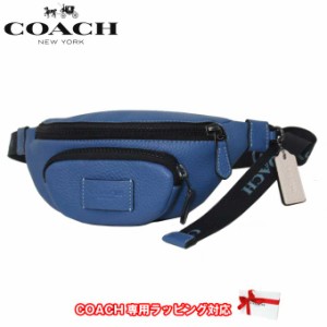 コーチ ショルダーバッグ  COACH スプリント ベルトバッグ 24 レザー ボディバッグ CE649 QBSKB(ブルー系) アウトレット メンズ 