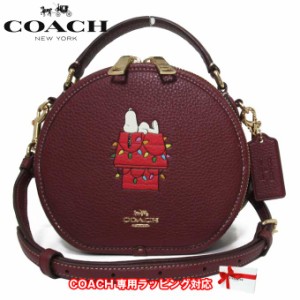 コーチ バッグ ショルダーバッグ COACH ピーナッツ × コーチ スヌーピー ライツ モチーフ 2WAY キャンティーン クロスボディ CE844 IMMZ