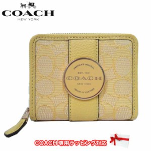 コーチ 財布 レディース COACH C8323 IMS9V ジャガード シグネチャー ロニー スモール ジップ アラウンド ウォレット 二つ折り アウトレ