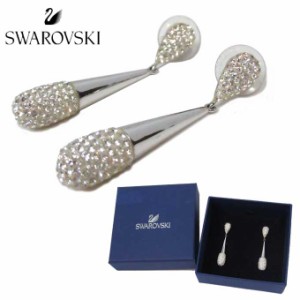 【中古（Bランク）】 スワロフスキー アクセサリー ピアス SWAROVSKI ラインストーン ドロップ レディース 