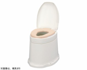 安寿 洋式トイレ サニタリエースSD ソフト便座 据置式 補高＃5 871-135 アロン化成