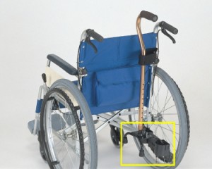 四点杖入れ MS-139 ミキ 介護用品 車椅子 オプション 杖立て