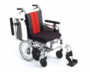 アルミ介助式車椅子 MM-Fit Hi 16 ミキ