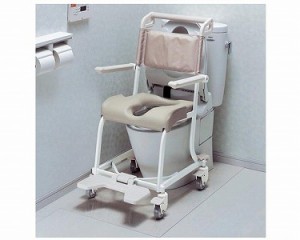 【個人宅配送不可】水まわり用車いす4輪キャスタータイプ　ソフトシート仕様/EWCS604CS　TOTO　【smtb-kd】【RCP】【介護用品】