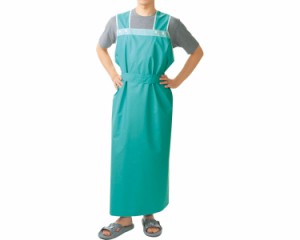 介護用エプロン ハビナース 軽やか介助用エプロン ロングタイプ（丈約137〜142cm） 男性用 11246 グリーン ピジョンタヒラ │ 入浴介助 