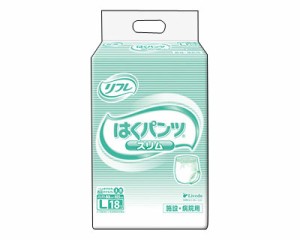 【まとめ買い】業務用リフレ はくパンツ スリムタイプ L 18枚×6袋入り 18195 リブドゥコーポレーション │ 大人用 紙おむつ オムツ パン