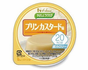 介護食 区分3 やさしくラクケアシリーズ 20kcalプリンカスタード味 82973→86894 60g ハウスギャバン