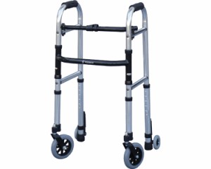 歩行器 ミニフレームウォーカー・キャスターモデル M WFM-4262SW5GW3 シンエンス | 歩行器 軽量 介護 歩行車 介護用品 歩行器 歩行補助 
