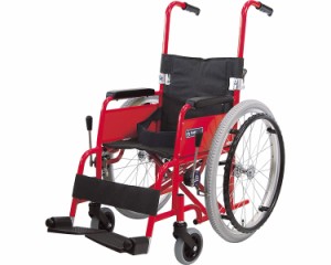 自走用 アルミ自走車いす 子供用 介助用ブレーキなし KAC-N32 カワムラサイクル
