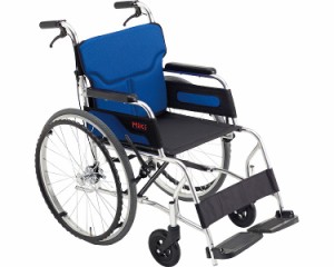 車椅子 アルミ自走式車いす カル〜ン M-43RK 38・42cm幅 ミキ