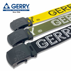 gerry ベルト メンズ ブランド カジュアル 大きい 日本製 giベルト ガチャベルト レディース 織りテープベルト 垂らしベルト 男女兼用 32