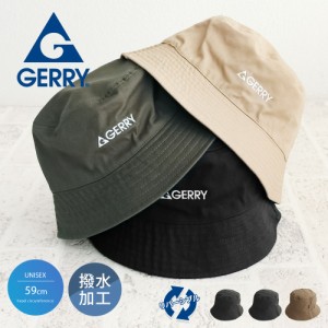 gerry ハット メンズ 帽子 レディース 春 夏 バケットハット レディース おしゃれ 撥水 リバーシブル 2way 折りたためる バケハ ジェリー