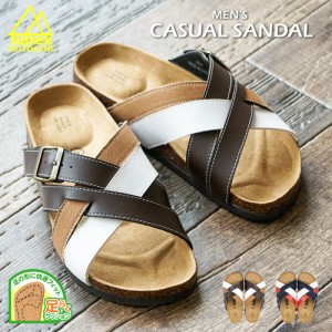 サンダル メンズ おしゃれ 痛くない サンダル フットベッド 疲れにくい 痛くない カジュアル 通気性 蒸れにくい 履きやすい 歩きやすい