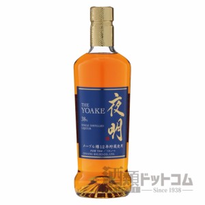 【酒 ドリンク 】夜明 38度 メープル樽貯蔵 720ml(7502)