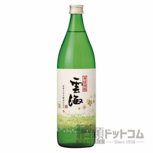 【酒 ドリンク 】そば焼酎 雲海そば花酵母仕込 ９００ｍｌ(7611)