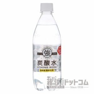 【酒 ドリンク 】友枡飲料 強炭酸水 500ml(24本入り)(8389)