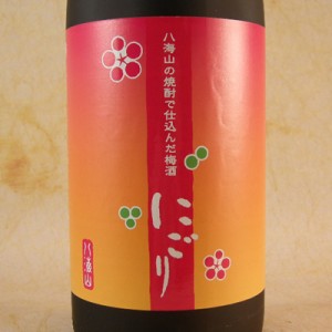 八海山 はっかいさん 焼酎で仕込んだにごり梅酒 1800ml 6本入り 新潟県 八海山 リキュール ケース販売 梅酒 父の日 誕生日 お祝い ギフト