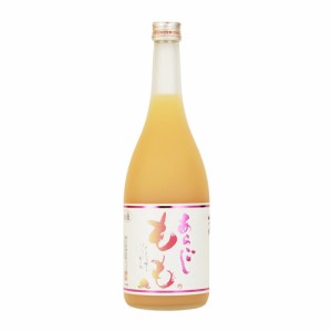 梅乃宿 あらごし もも酒 720ml 12本 奈良県 梅乃宿酒造 リキュール ケース販売 父の日 誕生日 お祝い ギフト レビューキャンペーン fathe