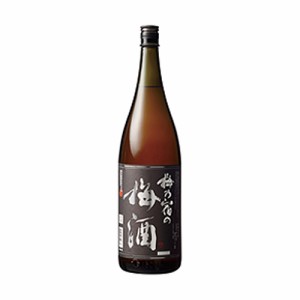 梅乃宿の梅酒 黒ラベル 1800ml 6本 奈良県 梅乃宿酒造 リキュール ケース販売 梅酒 父の日 誕生日 お祝い ギフト レビューキャンペーン f