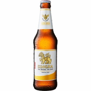 シンハー Singha 瓶 330ml タイビール クラフトビール 地ビール ビール御中元 誕生日 お祝い ギフト レビューキャンペーン