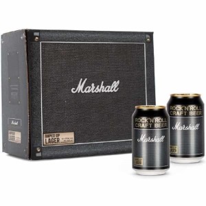 Marshall マーシャル アンプトアップ・ラガー 缶 330ml 16本入りキャビネット型ギフトボックス イギリス クラフトビール 地ビール ケース