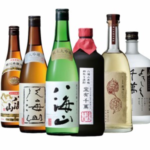 飲み比べセット八海山まるごと 飲み比べセット 日本酒 焼酎 6本 新潟県 八海山 本州のみ送料無料 レビューキャンペーン