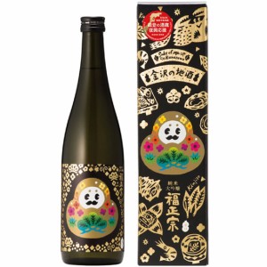 福正宗 純米大吟醸原酒 ひゃくまんボトル 辛口 720ml 化粧箱入り 能登の復興応援 石川県 福光屋 日本酒 父の日 誕生日 お祝い ギフト レ