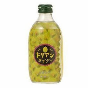 友桝 ドリアンサイダー 300ml 24本 瓶 友桝飲料 佐賀県 ノンアルコール飲料 ケース販売 父の日 誕生日 お祝い ギフト レビューキャンペー