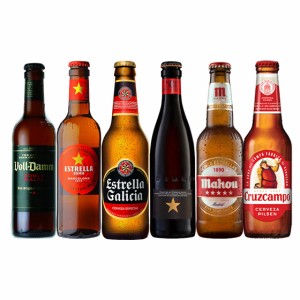 おすすめ海外ビールセット スペイン編 6本セット 飲み比べ 本州のみ送料無料