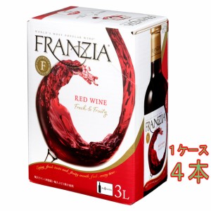 フランジア / ザ・ワイングループ 赤 BIB バッグインボックス 3000ml 4本 アメリカ合衆国 カリフォルニア ケース販売 赤ワイン 御中元 誕