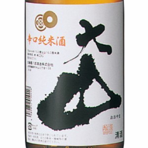 大山 辛口 純米酒 1800ml 山形県 加藤嘉八郎酒造 父の日 誕生日 お祝い ギフト 日本酒 レビューキャンペーン father24_l