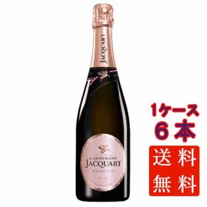 ジャカール モザイク ロゼ 発泡 750ml 6本 フランス シャンパーニュ スパークリングワイン ケース販売 シャンパン 父の日 誕生日 お祝い 