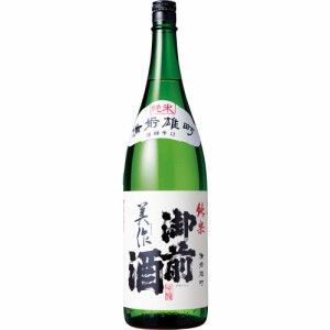 御前酒　純米　美作 1800ml 岡山県 辻本店 日本酒 御中元 誕生日 お祝い ギフト レビューキャンペーン