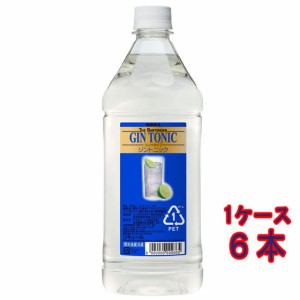 アサヒ ザ バーテンダー ジントニック 1800ml 6本 アサヒビール ペットボトル ケース販売 リキュール 父の日 誕生日 お祝い ギフト レビ