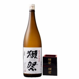 獺祭 だっさい 純米大吟醸 45 1800ml 塗枡2個セット 日本酒 山口県 旭酒造　正規販売店 本州のみ送料無料 レビューキャンペーン father24