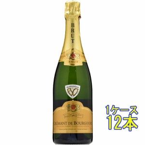 クレマン・ド・ブルゴーニュ ブリュット / ポール・ロバン 白 発泡 750ml 12本 フランス ブルゴーニュ スパークリングワイン ケース販売 