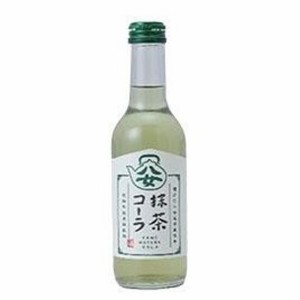 友桝 八女抹茶コーラ 245ml 24本 瓶 友桝飲料 佐賀県 ノンアルコール飲料 ケース販売 父の日 誕生日 お祝い ギフト レビューキャンペーン