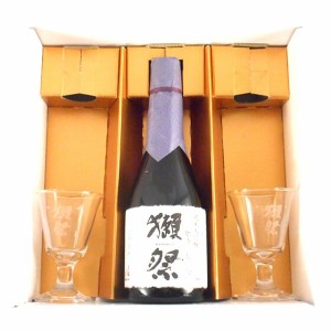 獺祭 飲み比べセット 乾杯セット 純米大吟醸23 300ml 1本 と 貴人グラス 2脚 日本酒 山口県 旭酒造 本州のみ送料無料 本州のみ送料無料 