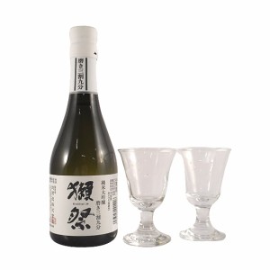 獺祭 飲み比べセット 乾杯セット 純米大吟醸39 300ml 1本 と 貴人グラス 2脚 日本酒 山口県 旭酒造 本州のみ送料無料 本州のみ送料無料 