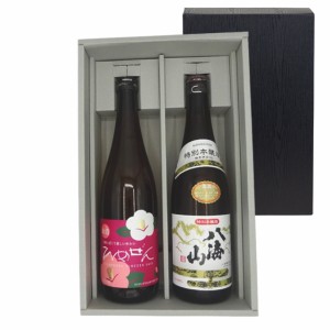 なごみの日本酒セット 一ノ蔵ひめぜん＆八海山特別本醸造 720ml 日本酒 2本セット 本州のみ送料無料 御中元 誕生日 お祝い ギフト レビュ